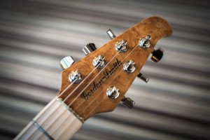 Guardian electric guitar headstock photo - Gordon Smith Guitars