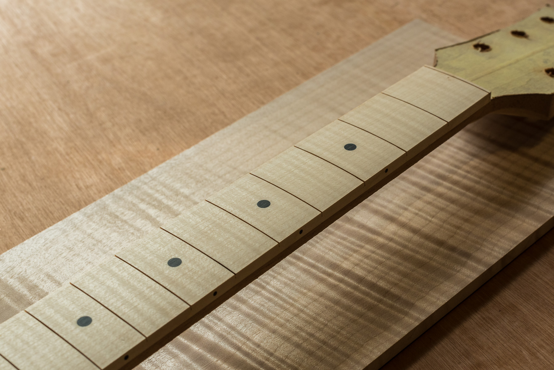 Flame Maple Fretboard Gordon Smith Guitars