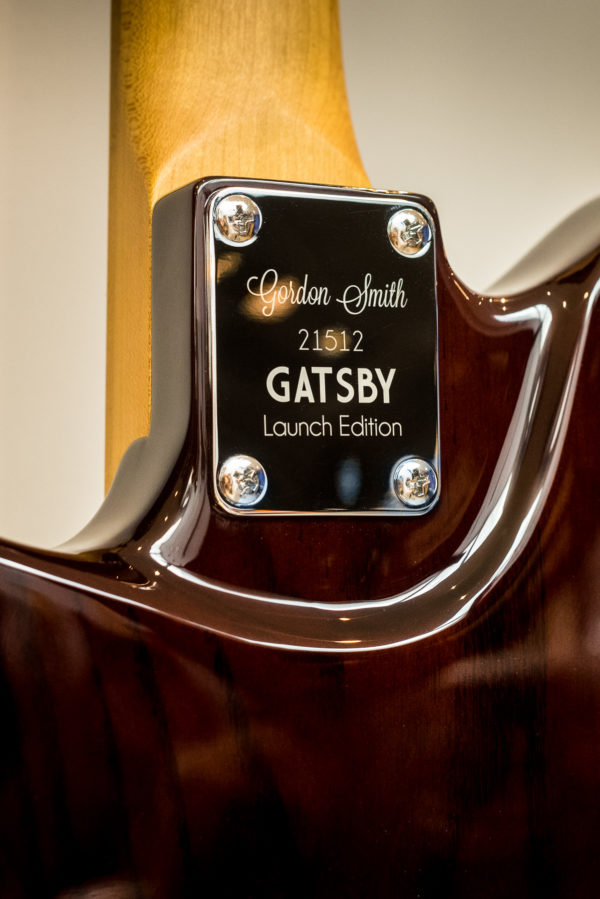 Gordon Smith Gatsby Launch Edition neckplate