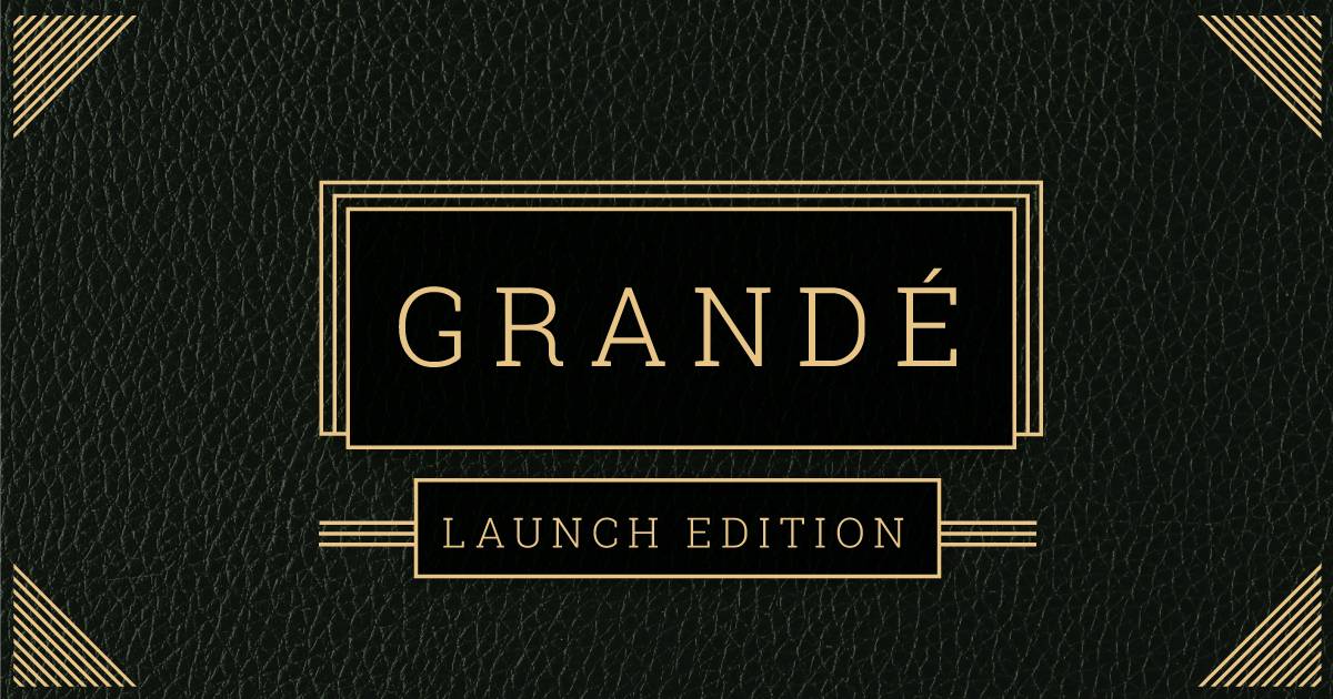 Gordon Smith Grande launch edition graphic
